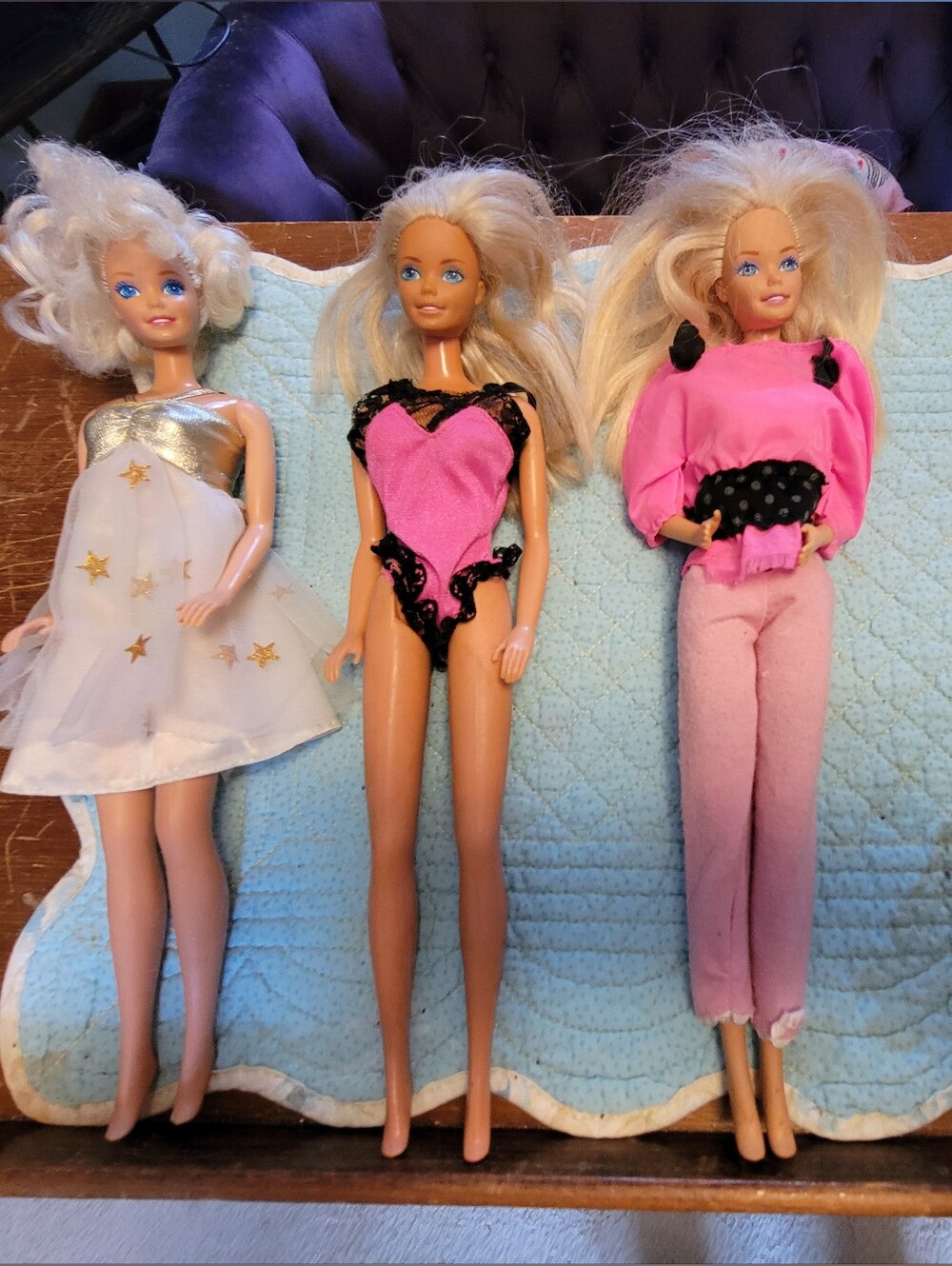 Vintage Barbies And Ken